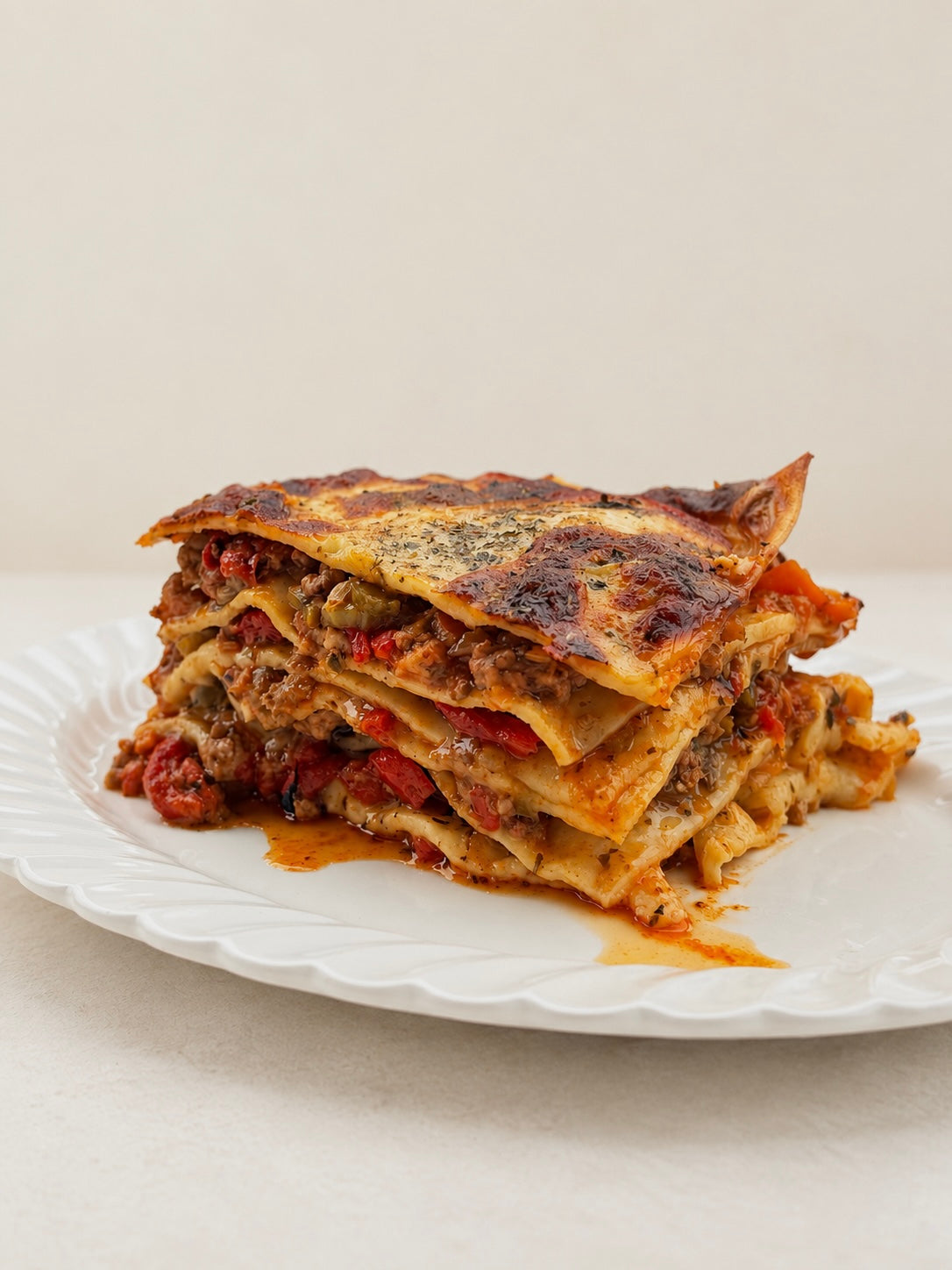 September Edition - Caramelised Sausage, Roasted Pepper & Oregano